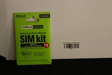 Simple Mobile Bring Your Own Phone Prepaid SIM Kit | 3-in-1 CDMA Sim Card