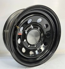 16 Inch 8 Lug  Black Mod Trailer Wheel Rim 16865bm 4080