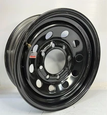 16 Inch  8 Lug   Black Mod  Trailer Wheel  Rim  16865BM 4080