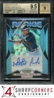 2019 PRIZM ROOKIE CAROLINA BLUE #33 FERNANDO TATIS JR. RC #/100 BGS 9.5 AUTO 9