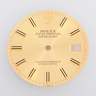 Rolex Mens Datejust 36mm Champagne Stick Dial 16013-16233, T Swiss Made T #M51