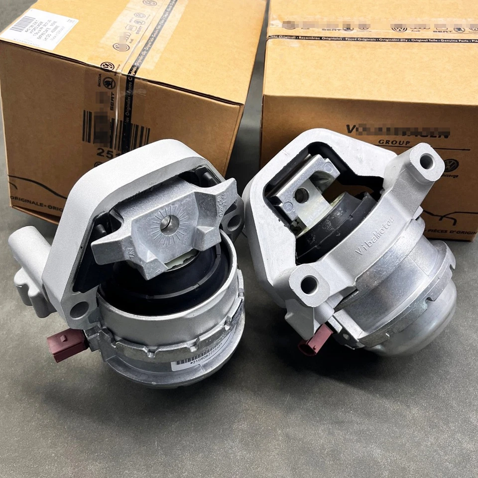 Engine Mount Left & Right 4H0199255T 4H0199256T for 13-18 Audi S6 S7 RS7 4.0L V8 Foto 2 de 4