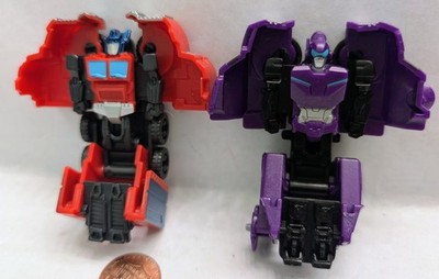 Transformers EarthSpark Tacticon Terran.HASHTAG+OPTIMUS PRIME.2 mini bot lot