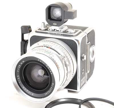 Hasselblad SWC SUPER WIDE C 6x6 Medium Film camera Biogon 38mm f4.5 Silver JAPAN