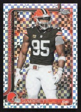 2025 Topps Chrome Myles Garrett X-Fractor #70 Card
