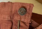 NOS Vintage 1980 Levis 646 Corduroy Bell Bottoms Rust Brown NWT 28x32 70s Style — photo 9