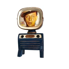 The Andy Griffith Show VANDOR Salt Pepper Shakers Barney Fife Don Knotts TV Set