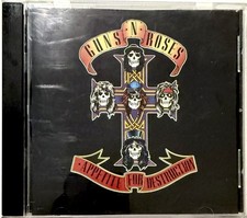 Guns N Roses Appetite For Destruction CD Geffen 1987 GnR Hard Rock Metal 80s VG
