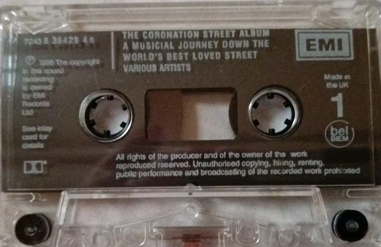 Various-The Coronation St Album Cassette Tape. 1995 EMI 7243 8 36429 4 6.  Foto 3 de 4