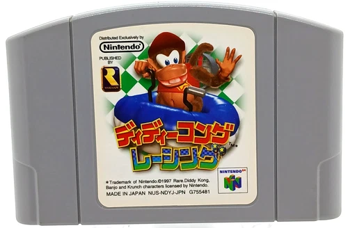 DIDDY KONG RACING Nintendo 64 Cartridge Only Japan