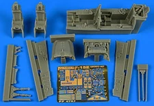 AHM-4761 Aires Hobby 1/48 F15E Strike Eagle Cockpit Set For LNR