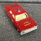 Matchbox Series No.  59 By Lesney Vintage Red Ford Galaxie Fire Chief Car R180