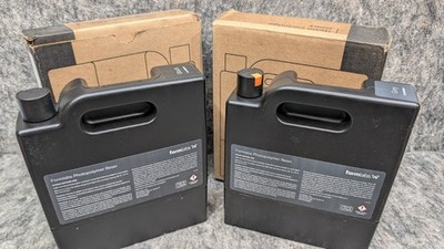 2 × Formlabs Black & Grey Photopolymer Resin Form 2  - READ