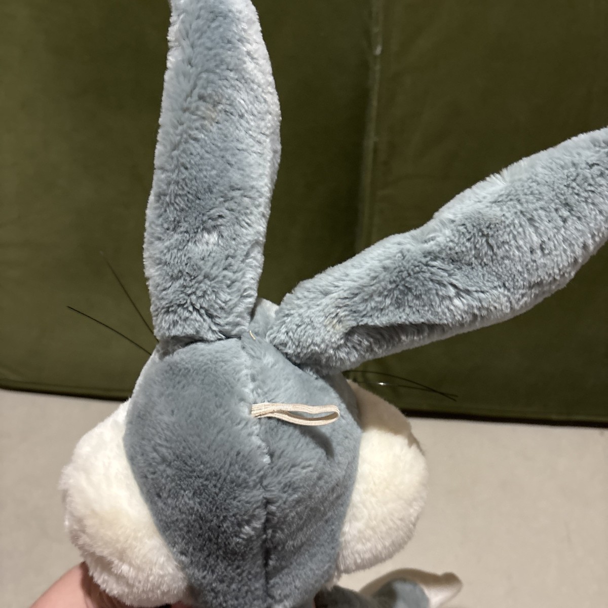 Bugs Bunny Vintage 1992 Plush Large 30” Warner Bros, Mighty Star