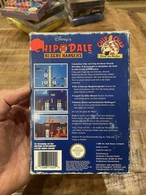Chip'n Dale: Rescue Rangers - Nintendo NES Originalverpackung + Anleitung PAL