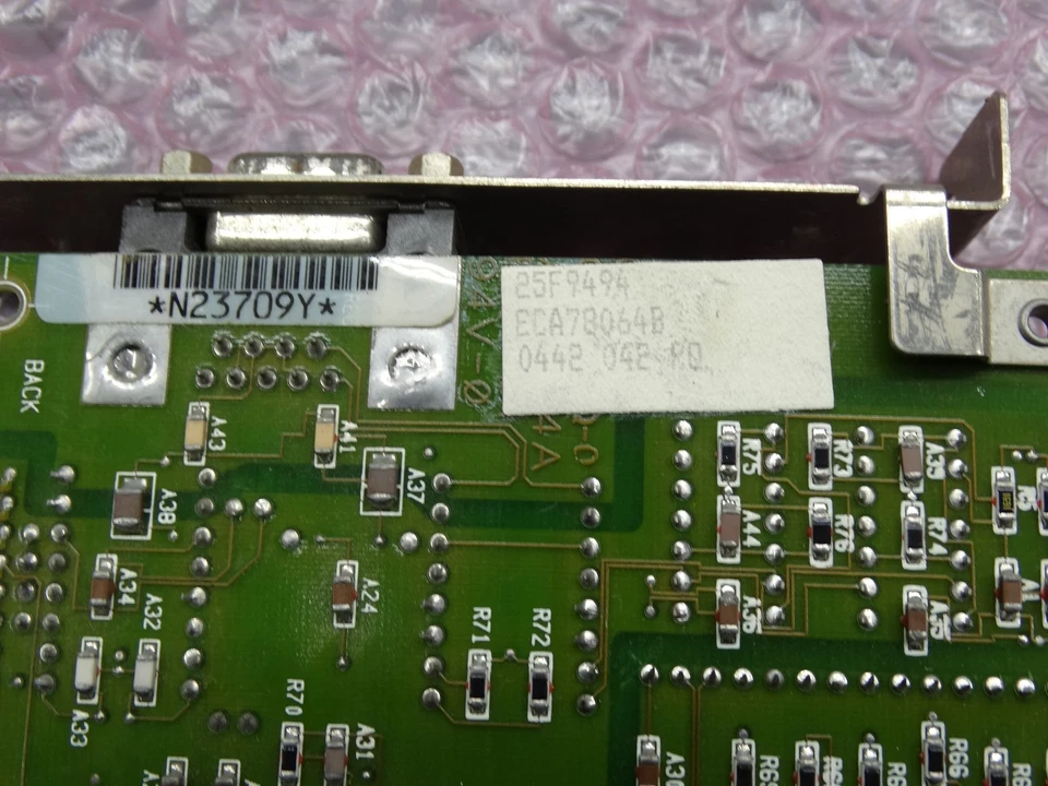 IBM 92F4555A ISA Interface 8-Bit Token Ring 9-pin 1990 Mainframe Collection - Image 3 of 4