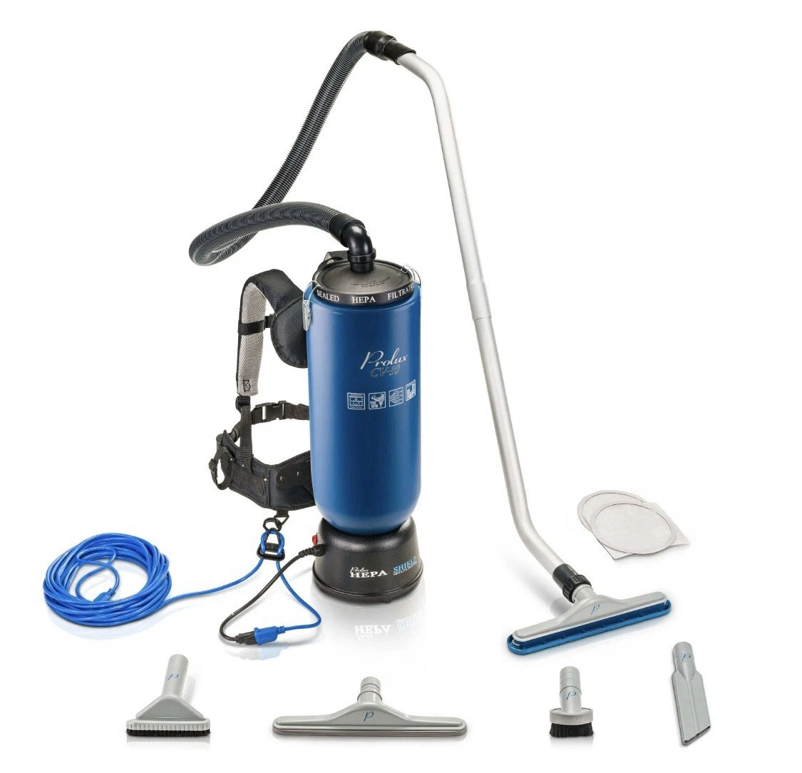 Wirbel W 1 - Sistema De Aspiración Central Tipo Mochila Para Casa, Súper Práctico Y Con 10 Bolsas De Polvo Incluidas