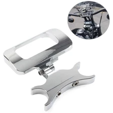 1-1/4" Handlebar Risers Gauge Mount For Harley Softail Street Bob FXBB 18-20 US