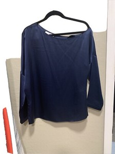 tibi silk top