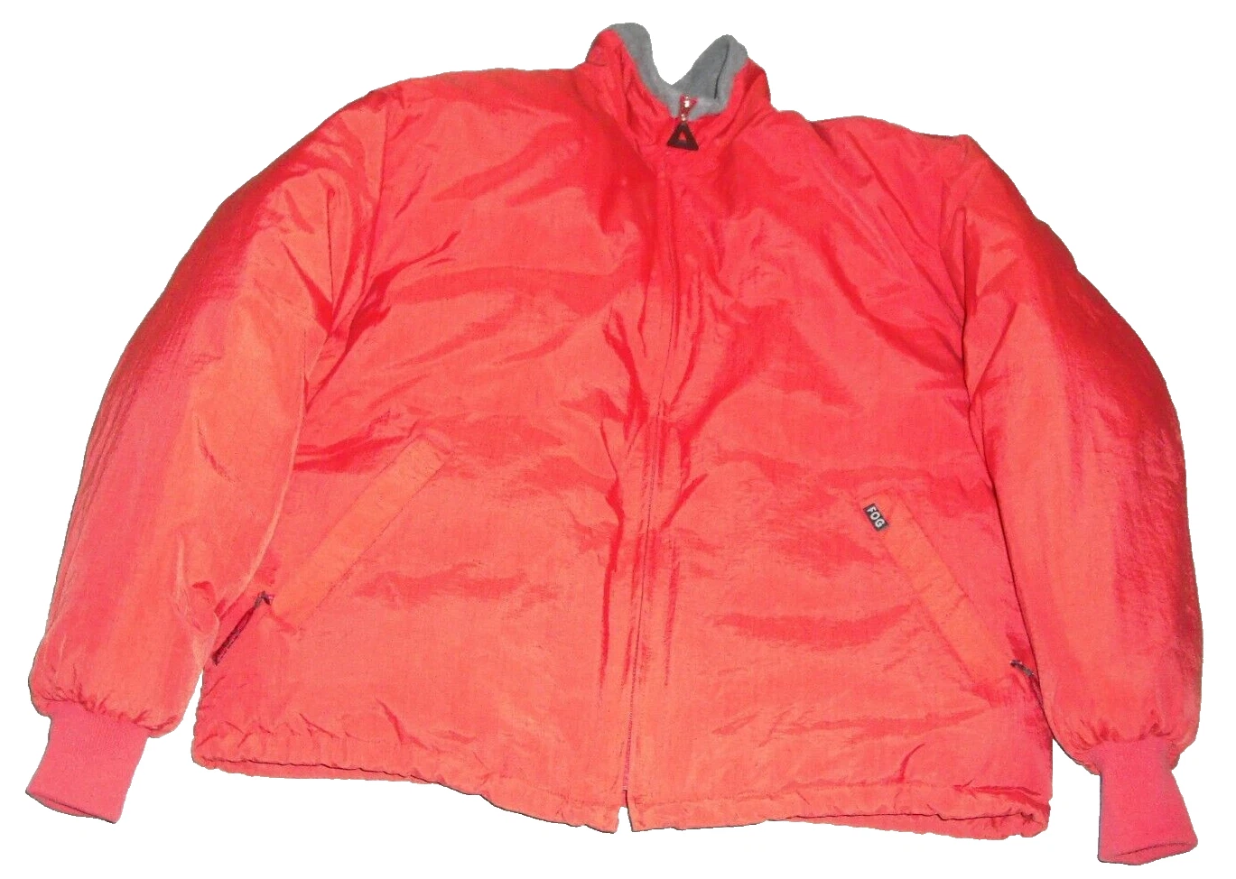 NEW Red FOG Down Coat by London Fog Men’s Goose Down Puffer Jacket Large L