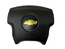 2005 2006 2007 2008 2009 Chevy Trailblazer driver wheel airbag BLACK 23349271