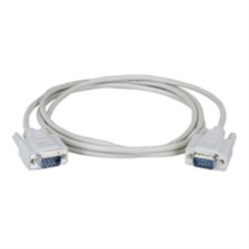 BLACK BOX DB9 MALE TO MALE SERIAL EXENTION CABLE 15 FT