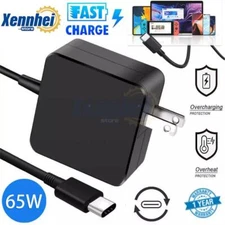 USB-C Type C Charger for Laptop Chromebook Tablet Phone 65w Universal Charge