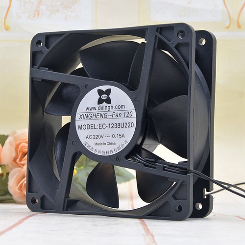 1 pcs DXH FAN 110V-220V 12038 EC-1238U220 high air volume freezer cabinet fan. - Picture 2 of 5