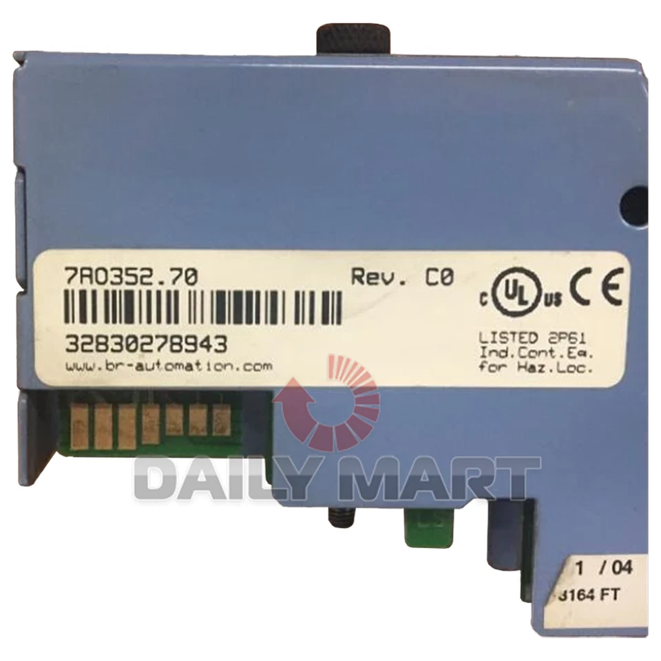 New In Box B&R 7AO352.70 Analog Output Module - Image 2 of 3