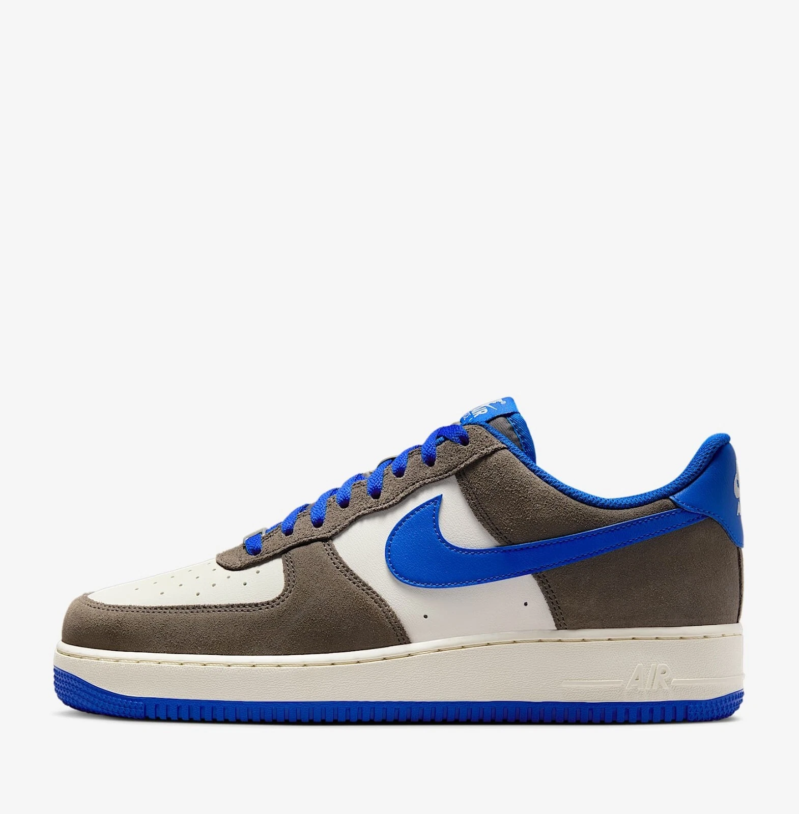 Nike Air Force 1 '07 LV8 Sneakers Cave Stone/Sail/Hyper Royal FQ8714-200 US 7-12