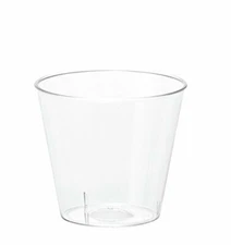 500pc 1 oz Shot Cups Disposable Clear Plastic Glasses Bomber Shooter Wine