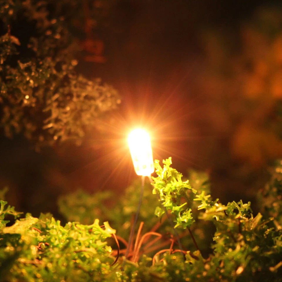 MP00W 200pcs Grain of Wheat 3mm Clear 6V Mini Bulbs - Image 2 of 4