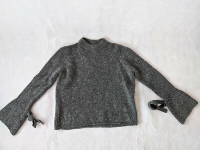 Damen Vera Moda Relaxed Fit High Neck Pullover. Grau. UK groß. Makellos...