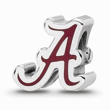 REAL .925 Sterling Silver Uni of Alabama Scri...