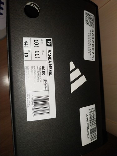 adidas Samba Lionel Messi - EU Größe 44 2/3 / UK 10 / US 10,5 - Neu und Ovp - Bild 2 von 5