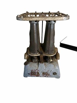 Beatrice No33 Twin Wick Oil Paraffin Wick Heater Stove Enamel