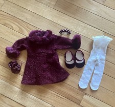 Retired American Girl of Today Garnet Holiday Outfit & Accessories 2001