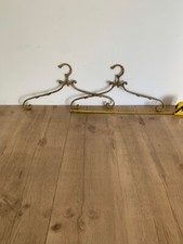 clothes hangers bronze vintage