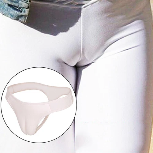 Ladies Camel Toe Seamless Panty CONTROL GAFF Panties Vagina Underwear Crossdress - Picture 7 of 15