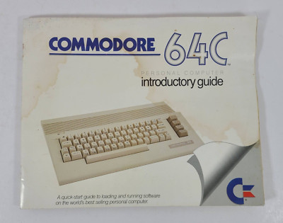 Commodore 64C Personal Computer Introductory Guide