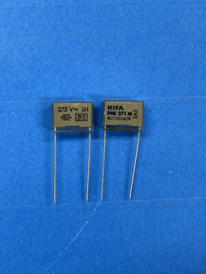 (1-QTY) Kemet PME271M568M Rifa Capacitor Class X2 68nF 0.068uF 250VAC 275V