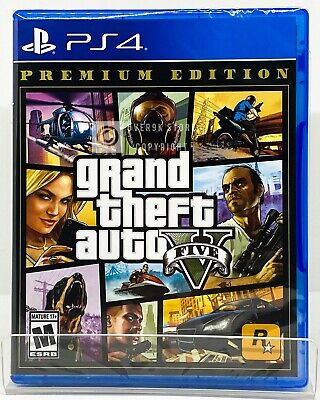 Grand Theft Auto V GTA 5 Premium Edition - PS4 - Brand New ...