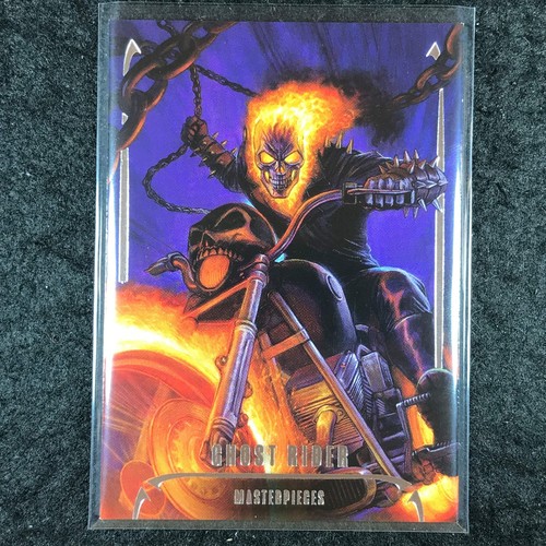2024 Marvel Masterpieces Nahuel Grego GHOST RIDER Base Level 2 /1499 #42