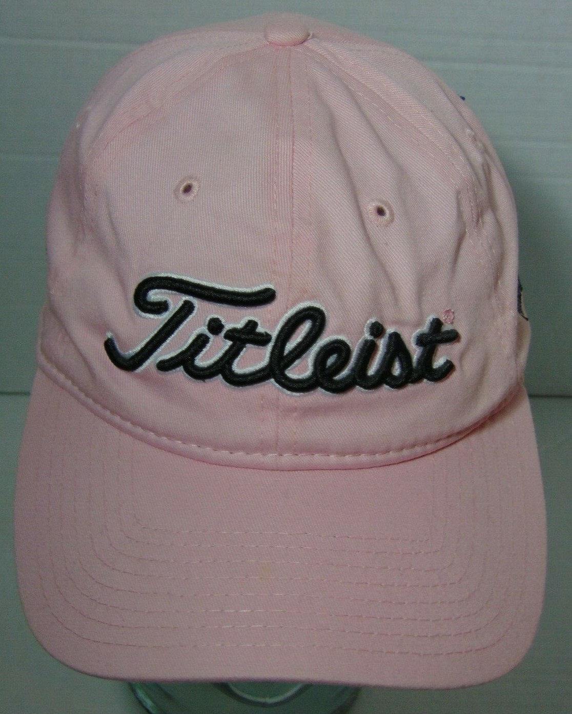 Titleist Black Logo Pink GOLF HAT CAP Adjustable Hat … Gem