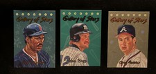 1993 (Gallery Of Stars ) Andre Dawson, Wade Boggs, Greg Maddux Gs 2, 3, 4