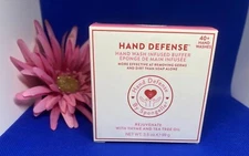 Spongelle Hand Defense REJUVENATE Tea Tree Body Sponge Buffer Removes Germs💥