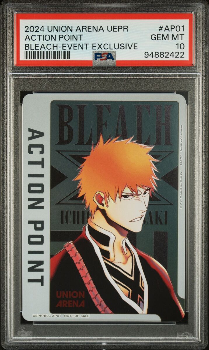 PSA 10 Action Point #AP01 2024 Union Arena Promo Bleach | eBay PSA 10 Action Point #AP01 2024 Union Arena Promo Bleach | eBay