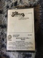The Beatles - 1st Live Recordings Volume 1 Cassette
