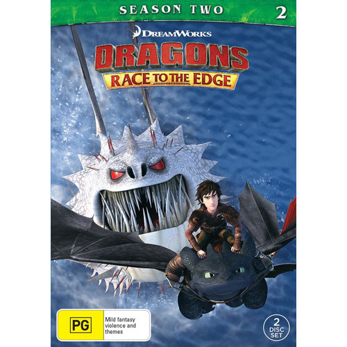 Dragons: Race to the Edge - Season 2 DVD NEW (Region 4