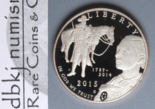 2015 S US Marshals Service - Proof 50¢ Half Dollar - 225th Anniversary